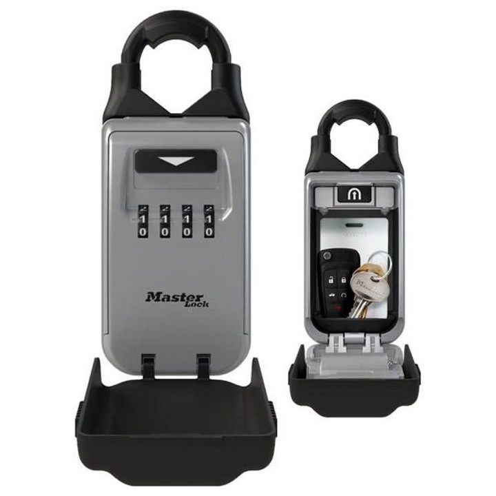 Master Lock 5420EURD Boîte a clé a anse rétractable