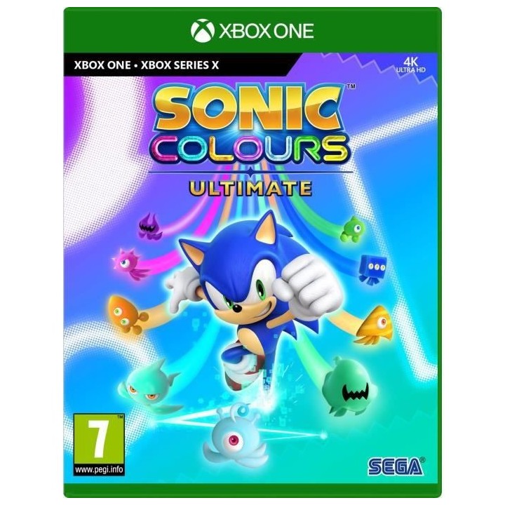 Sonic Colours Ultimate Jeu Xbox One et Xbox Series X