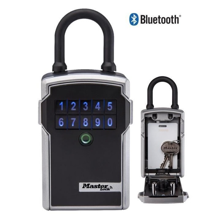 MASTER LOCK Boîte a Clé Connectée - Bluetooth ou Combinaison - A An