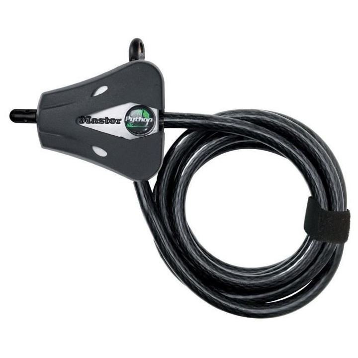 MASTER LOCK Câble antivol ajustable 1,80Mx?8mm - Pour clôture, porta
