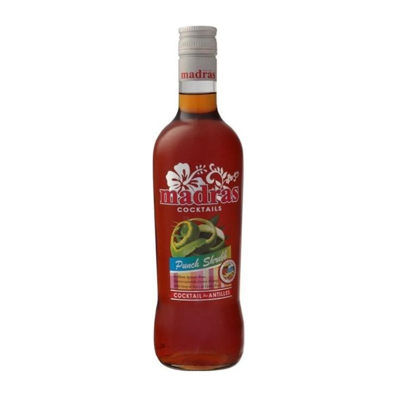 Punch Shrubb Madras - Guadeloupe - 18%vol - 70cl