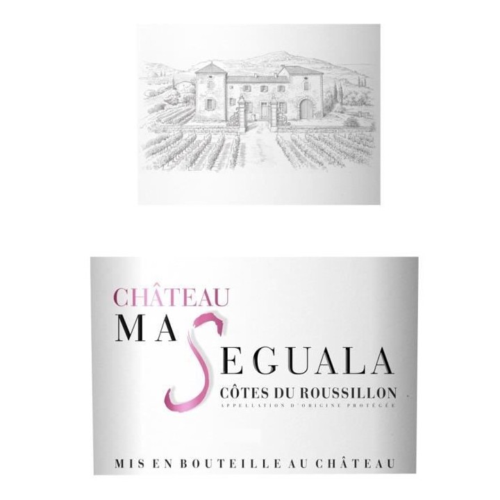 Château Mas Séguala 2020 Côtes du Roussillon - Vin rosé de Langued