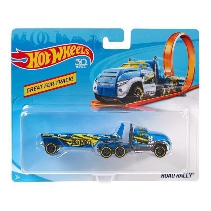 HOT WHEELS Camion Transporteur Track Stars 15 cm (modele aléatoire) R