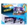 HOT WHEELS Camion Transporteur Track Stars 15 cm (modele aléatoire) Remorques Interchangeables pouvant contenir un véhicule 1: