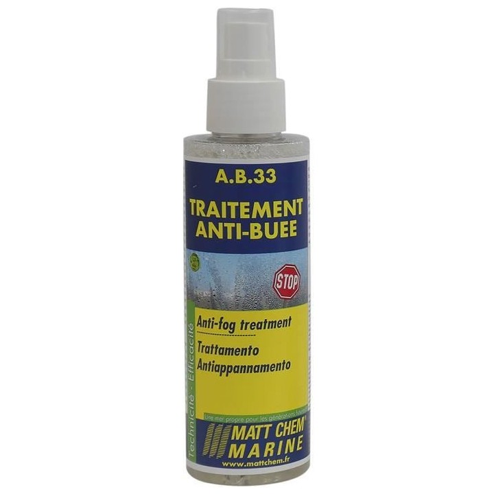 MATT CHEM MARINE Traitement anti-buée A.B.33