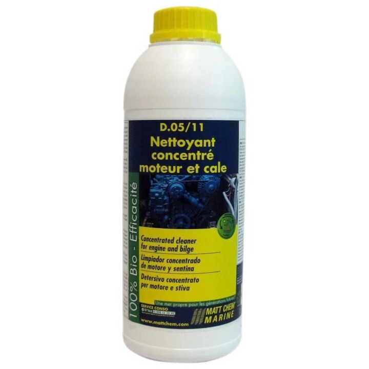 MATT CHEM Nettoyant Concentré Moteur et Cale D.05/11 1L