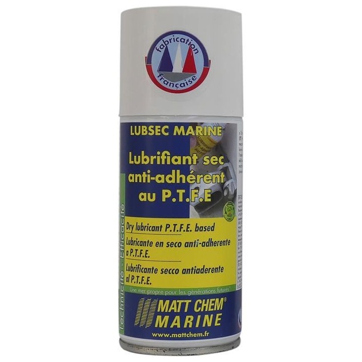 MATT CHEM MARINE Lubrifiant sec anti-adherent Lubsec