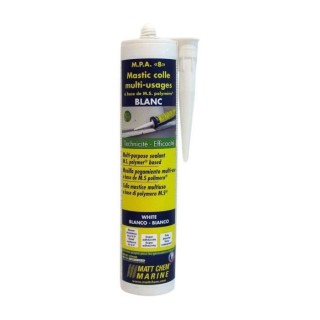 MATT CHEM Mastic Colle Multi-usages a Base de M.S. Polymere M.P.A 'B'