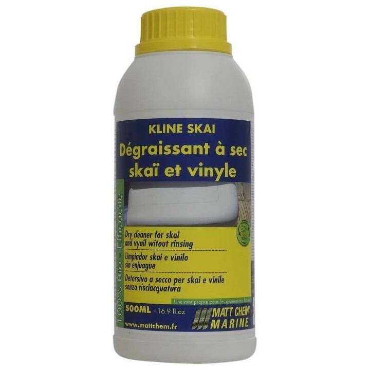 MATT CHEM MARINE Nettoyant a sec Kline Skai - Pour skai