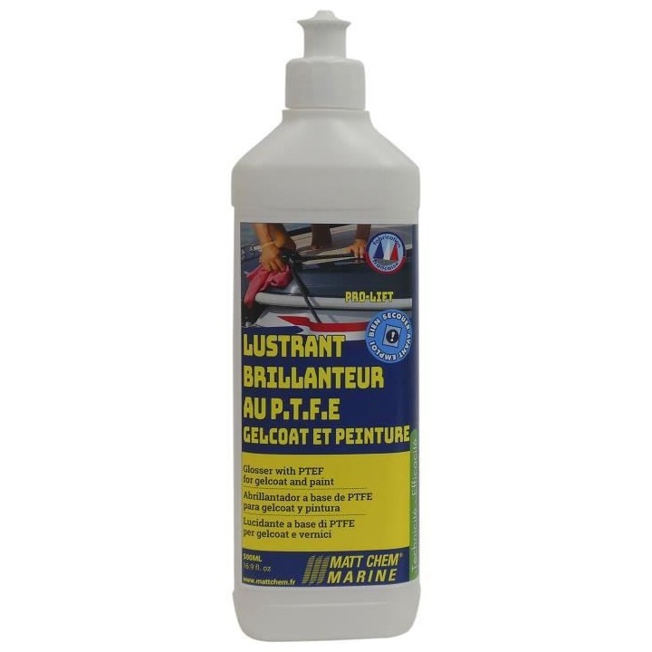 MATT CHEM MARINE Lustrant a base de PTFE Prolift