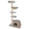 BANANA LEAF TOWER Arbre a chat 70x50x160cm - Beige