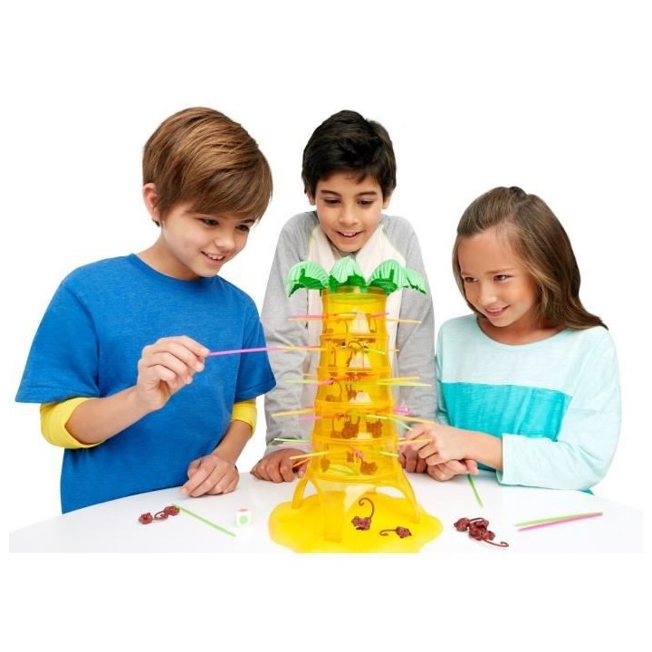 Mattel Games - SOS Ouistiti - Jeu de Société Familles - 5 ans et +