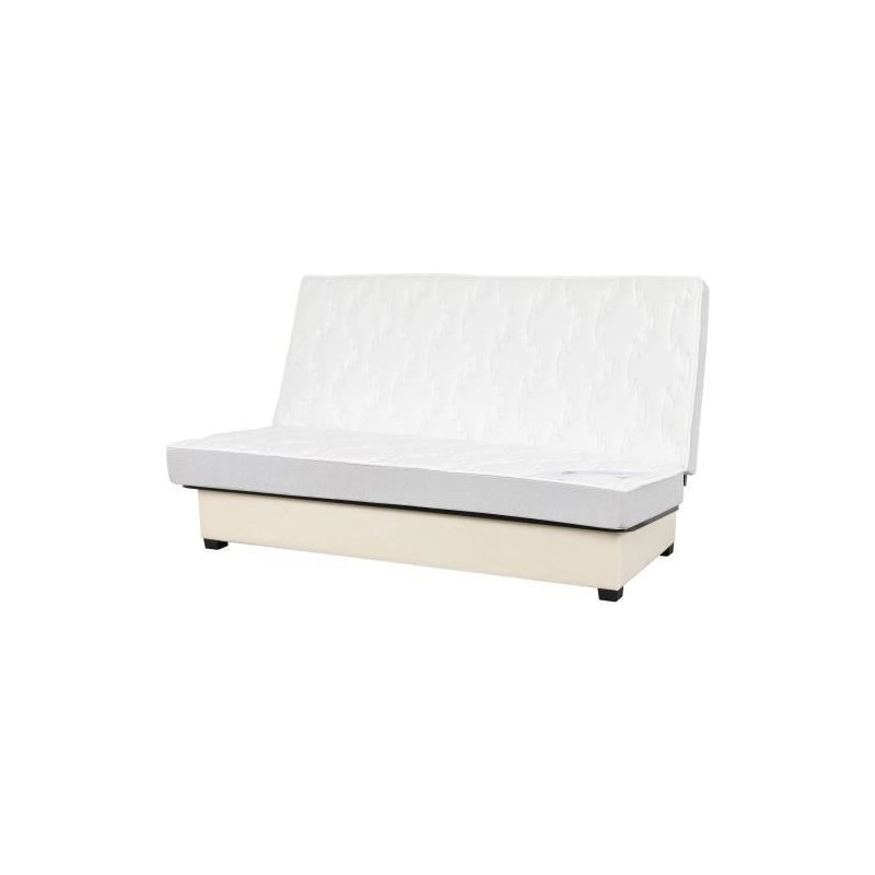 SIMMONS Matelas de renouvellement roulé pour Clic clac 130x190 - Made in France - ROYCE