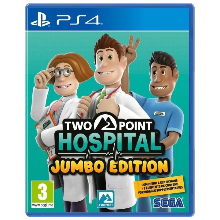 Two Points Hospital - Jumbo Edition Jeu PS4