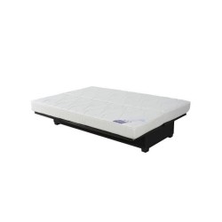 Matelas de renouvellement roulé ROLL - Tissu - Blanc - Pour Clic-clac - 130 x 190 x 15 cm - DUNLOPILLO