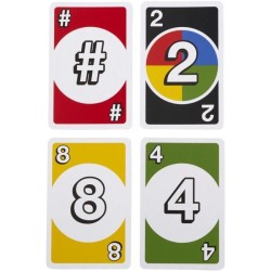 DOS Jeu de cartes - 2 a 4 joueurs - A partir de 7 ans - Inspiré du célebre jeu UNO