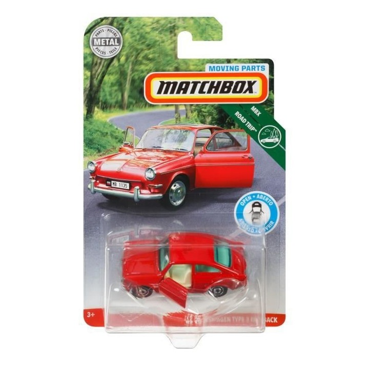 MATCHBOX Véhicules a Pieces Mobiles (modele aléatoire) - 3 ans et +