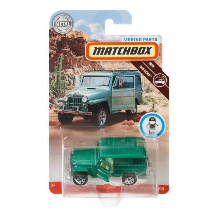 MATCHBOX Véhicules a Pieces Mobiles (modele aléatoire) - 3 ans et +