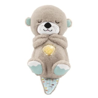 Fisher-Price - Ma Loutre Câlins Bonne Nuit - Jouet d'Eveil - Peluche