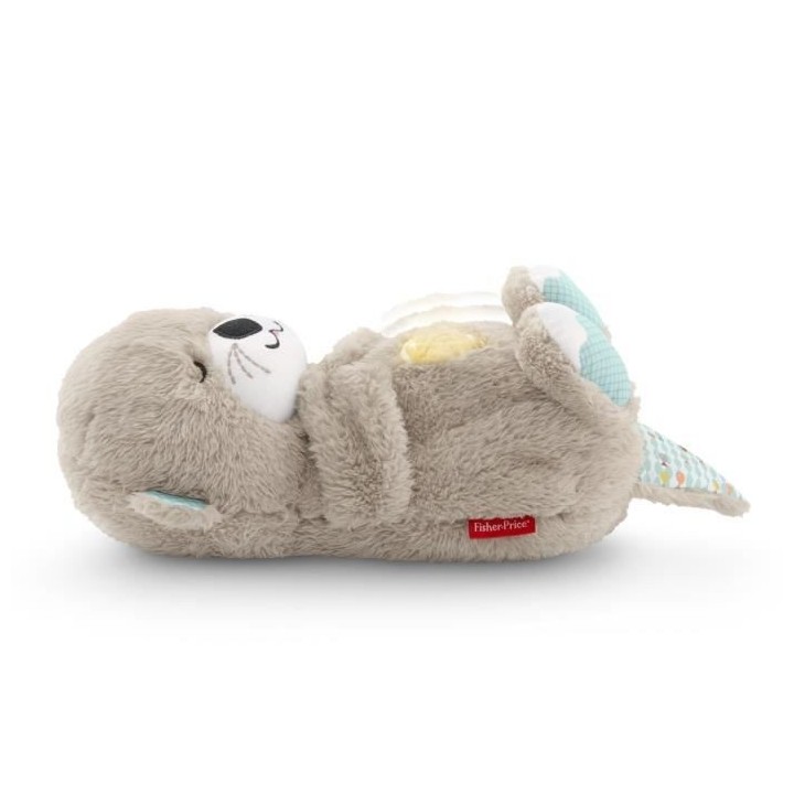 Fisher-Price - Ma Loutre Câlins Bonne Nuit - Jouet d'Eveil - Peluche