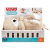 Fisher-Price - Ma Loutre Câlins Bonne Nuit - Jouet d'Eveil - Peluche Apaisante pour Bébé - Lumiere et Musique - Des la naissa