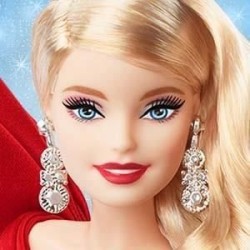 BARBIE - Poupée Mannequin Noël - Blonde