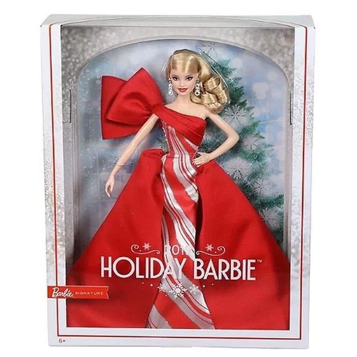 BARBIE - Poupée Mannequin Noël - Blonde