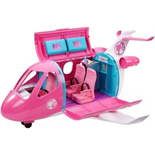 BARBIE L'Avion de Reve avec mobilier, rangements et accessoires - 58 c