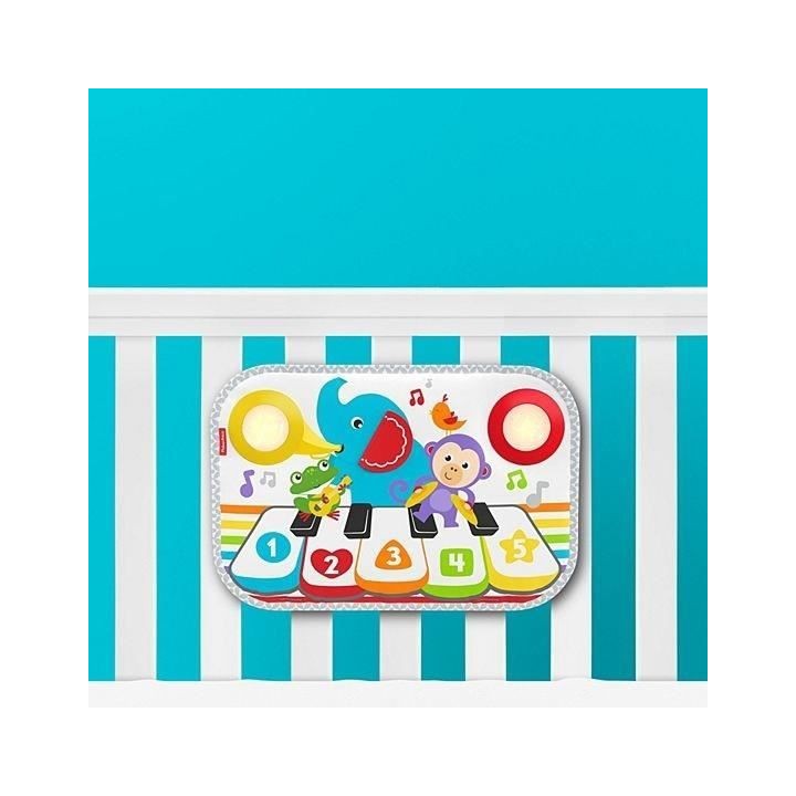 FISHER-PRICE Mon Piano de Lit pour lit bébé barreaux - Sons et Lumie