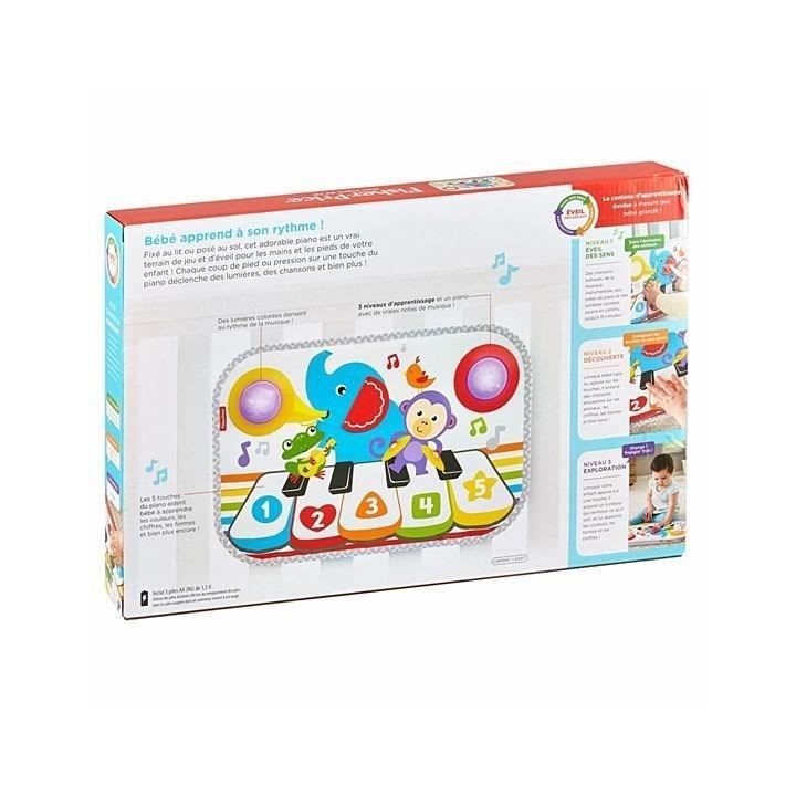 FISHER-PRICE Mon Piano de Lit pour lit bébé barreaux - Sons et Lumie