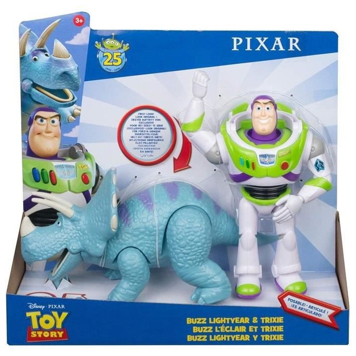 TOY STORY Figurines Buzz et Trixie 17 cm