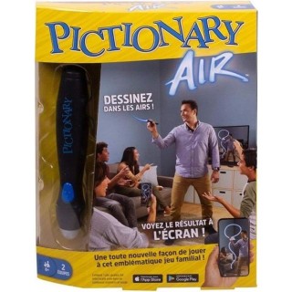 Mattel Games - Pictionary Air - Jeu de société et de dessin - 2 équ