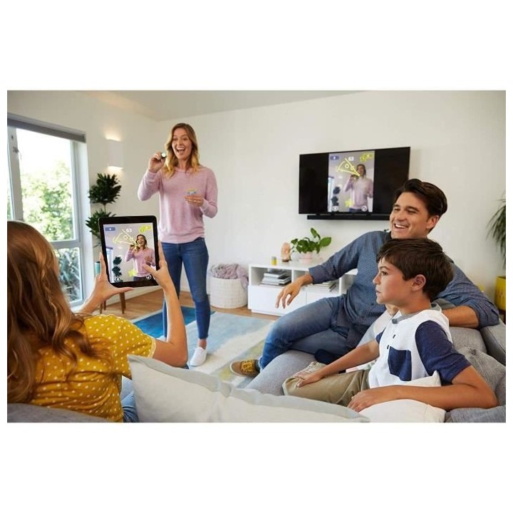 Mattel Games - Pictionary Air - Jeu de société et de dessin - 2 équ