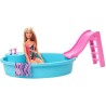 BARBIE Mobilier Barbie et sa Piscine