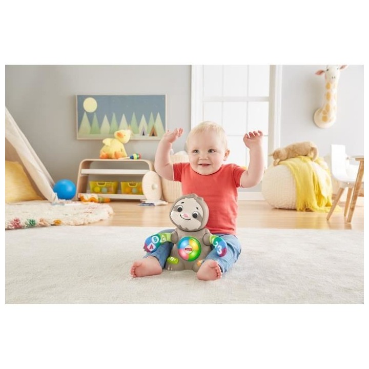 FISHER-PRICE Linkimals Matthieu le Paresseux - 9 mois et +
