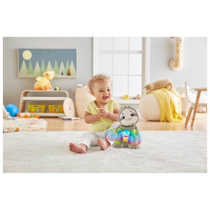 FISHER-PRICE Linkimals Matthieu le Paresseux - 9 mois et +