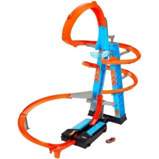 HOT WHEELS Action Altitude Crash 80 cm de haut - 1 véhicule inclus