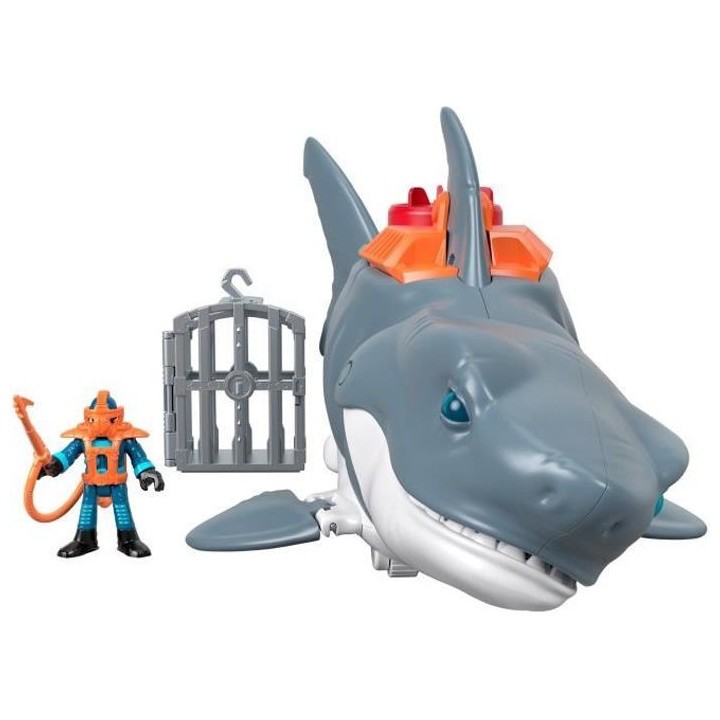 FISHER-PRICE Imaginext Requin Méga Mâchoire - 3 ans et +