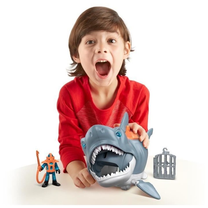 FISHER-PRICE Imaginext Requin Méga Mâchoire - 3 ans et +