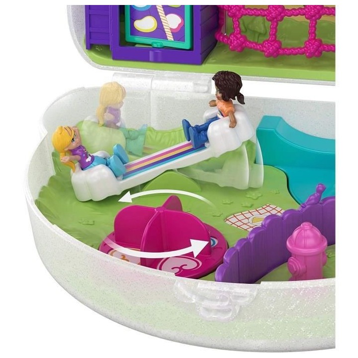 POLLY POCKET Coffret Sac a Surprises Nuage Arc-en-Ciel