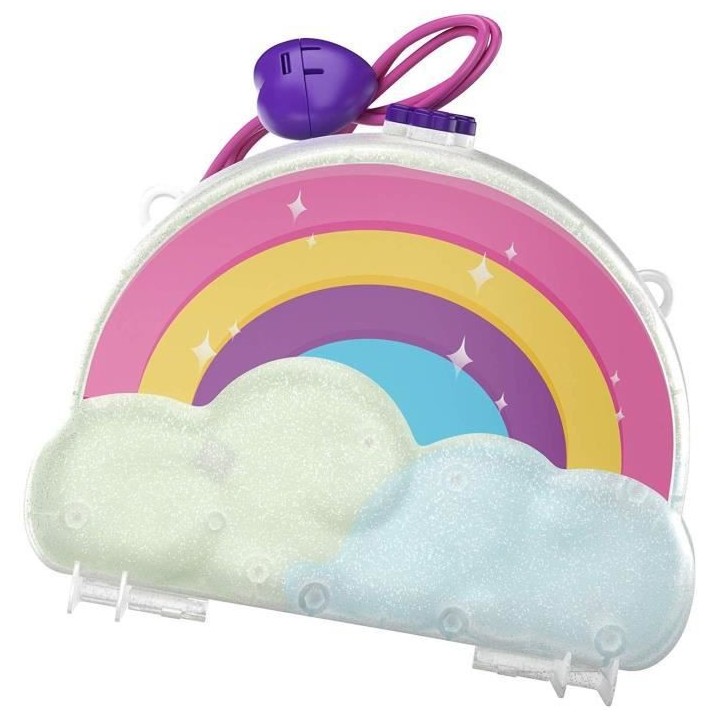 POLLY POCKET Coffret Sac a Surprises Nuage Arc-en-Ciel