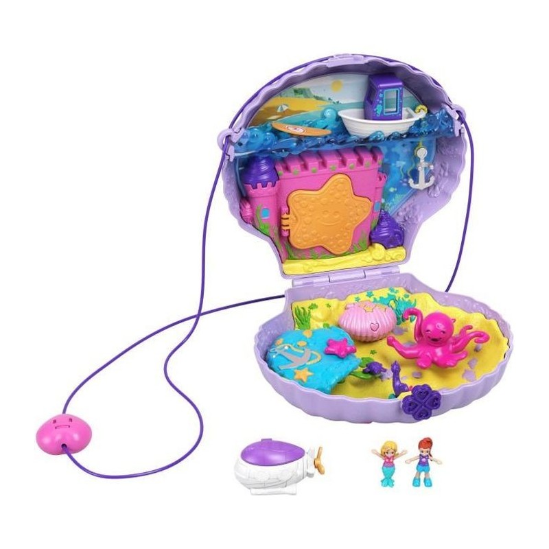 Polly Pocket - Le Coquillage Enchanté - Mini-Poupée - 4 ans et +