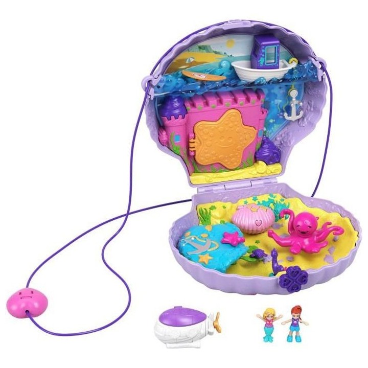 Polly Pocket - Le Coquillage Enchanté - Mini-Poupée - 4 ans et +