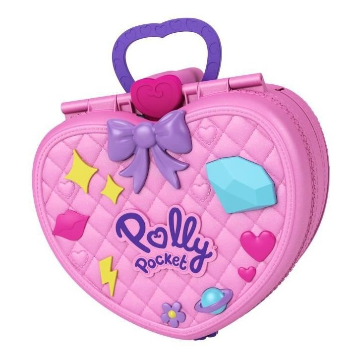 POLLY POCKET Pollyville Coffret Fete Foraine Transportable - 4 espaces