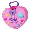 POLLY POCKET Pollyville Coffret Fete Foraine Transportable - 4 espaces de jeu et de nombreux accessoires