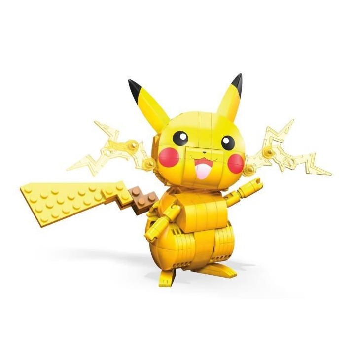 MEGA CONSTRUX Pokémon Pikachu a construire 10 cm - 6 ans et +