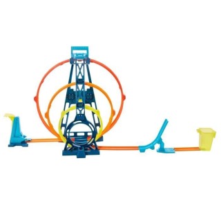 HOT WHEELS Track Builder Triple Looping Modulable Cascades Extremes -