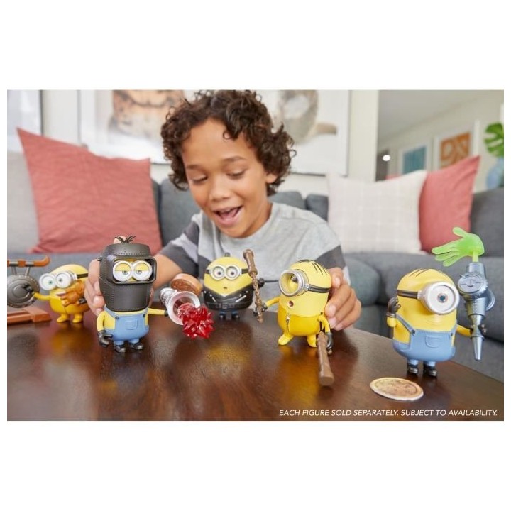 LES MINIONS Bob et Gong 11 cm - GMD92 - Figurines a collectionner - 3