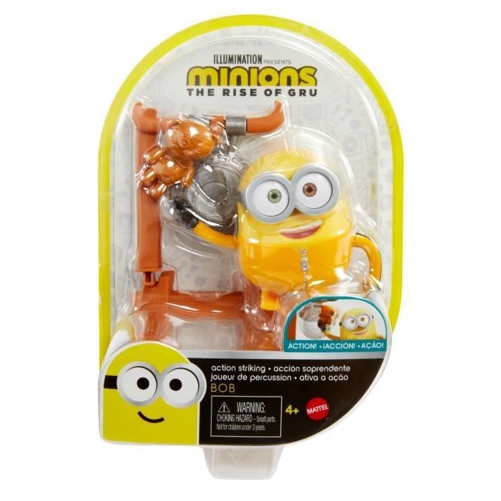 LES MINIONS Bob et Gong 11 cm - GMD92 - Figurines a collectionner - 3