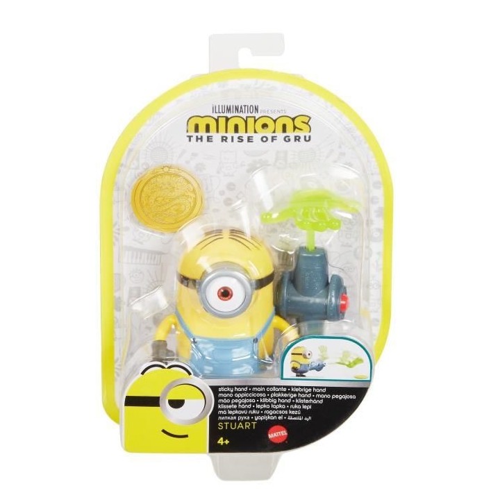 LES MINIONS Kevin Main Collante 11 cm - GMD94 - Figurine a collectionn
